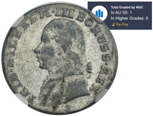 Germany, Kingdom of Prussia, Friedrich William III, 3 Groschen Berlin 1806 A - NGC AU55