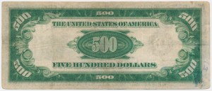 USA, Green Seal, New York, 500 Dollars 1934 - A - Julian & Morgenthau -