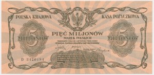 5 million mark 1923 - D - BEAUTIFUL