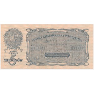 5 milionów marek 1923 - D - PIĘKNY