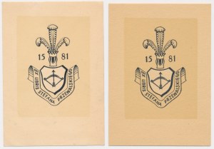 Set, Stefan Przewalski Ex Libris (2 pcs.)
