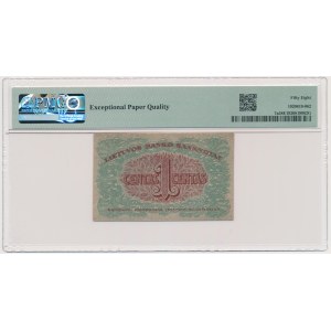 Lithuania, 1 Centas 1922 - PMG 58 EPQ