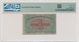 Lithuania, 1 Centas 1922 - PMG 62 EPQ
