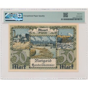 Memel (Klaipeda), 50 Mark 1922 - PMG 65 EPQ