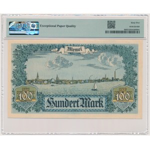 Memel (Klaipeda), 100 Mark 1922 - PMG 65 EPQ