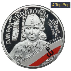 10 złotych 2017 Żołnierze niezłomni „INKA” - NGC PF70 ULTRA CAMEO