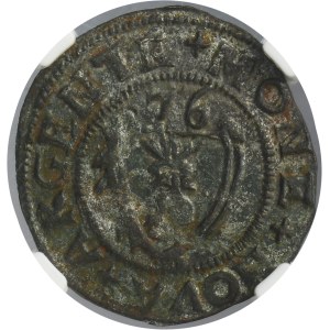 Duchy of Courland, Gotard Kettler, Szeląg Mitau 1576 - NGC AU DETAILS