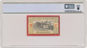 Heydekrug, 25 Pfennig 1921 - PCGS 66 PPQ