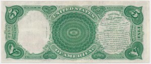 USA, Red Seal, 5 Dollars 1907 - Speelman & White -