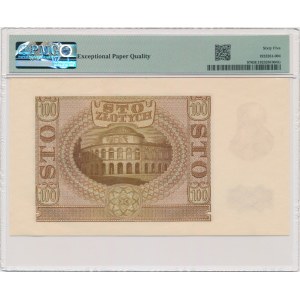 100 złotych 1940 - A - PMG 65 EPQ - pierwsza seria
