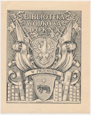 Ex Libris Military Library in Przemyśl