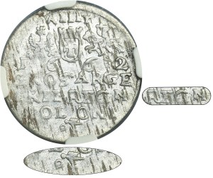 John II Casimir, 3 Groschen Krakau 1662 AT - NGC AU50