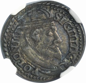Sigismund III Vasa, 3 Groschen Olkusz 1600 - NGC AU50