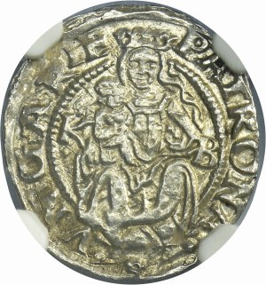 Hungary, Ferdinand I, Kremnitz 1553 - NGC MS63