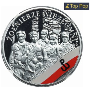 10 złotych 2017 Żołnierze Niezłomni - NGC PF70 ULTRA CAMEO