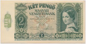 Hungary, 2 Pengo 1940