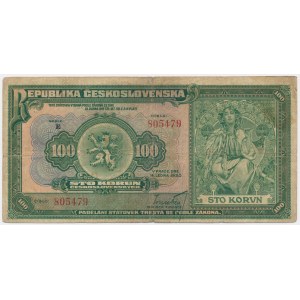 Czechoslovakia, 100 Korun 1920