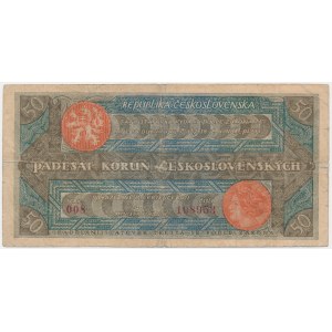 Czechoslovakia, 50 Korun 1922