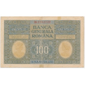Romania, German Occupation, 100 Lei (1917) - RARE