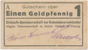 Danzig, 1 Goldpfennig (1923) - A -