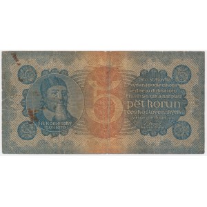 Czechoslovakia, 5 Korun 1921