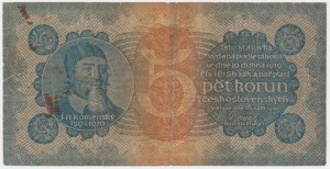 Czechoslovakia, 5 Korun 1921