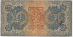 Czechoslovakia, 5 Korun 1921