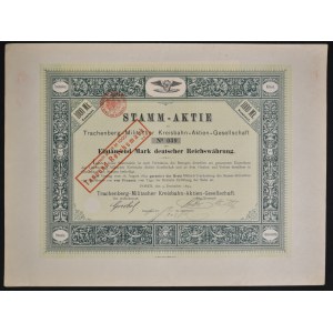 Trachenberg-Militscher Kreisbahn Aktiengesellschaft, 1.000 marek 1894