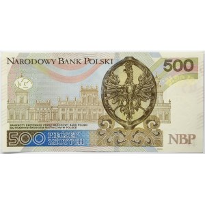 500 złotych 2017 - AE - przejściowa seria