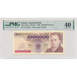 1 milion złotych 1993 - N - PMG 40 - wyjątkowo rzadkie
