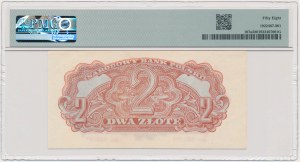 2 złote 1944 ...owe - Bn - PMG 58