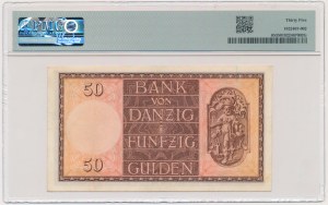 Danzig, 50 Gulden 1937 - H - PMG 35