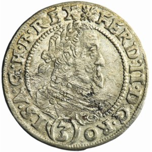 Śląsk, Panowanie habsburskie, Ferdynand II, 3 Krajcary Wrocław 1630 PH