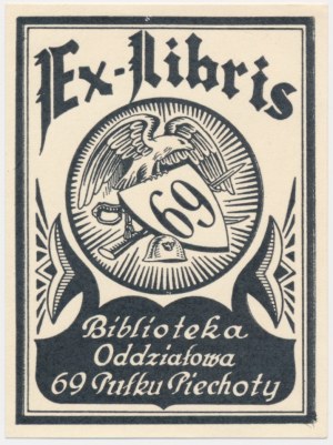 Second Polish Republic, Ex Libris 69th Infantry Regiment