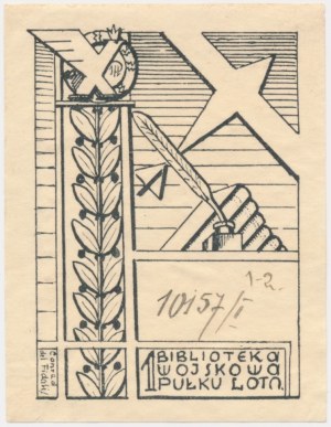 Second Polish Republic, Ex Libris 1st Air Regiment