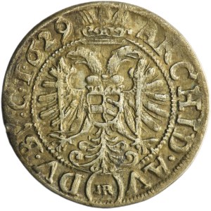 Silesia, Habsburg rule, Ferdinand II, 3 Kreuzer Breslau 1629 HR