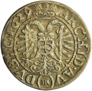 Silesia, Habsburg rule, Ferdinand II, 3 Kreuzer Breslau 1629 HR