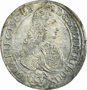 Silesia, Duchy of Oels, Silvius Friedrich, 15 Kreuzer Oels 1694 IIT