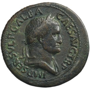 Roman Imperial, Galba, Sestertius