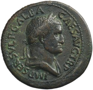 Roman Imperial, Galba, Sestertius