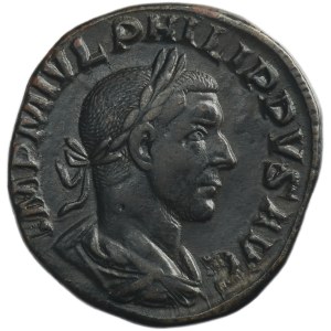 Roman Imperial, Philip I, Sestertius
