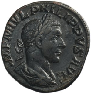 Roman Imperial, Philip I, Sestertius