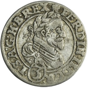 Silesia, Habsburg rule, Ferdinand II, 3 Kreuzer Breslau 1626 HR