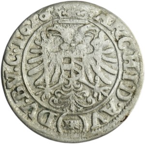 Silesia, Habsburg rule, Ferdinand II, 3 Kreuzer Breslau 1628 HR