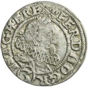 Śląsk, Panowanie habsburskie, Ferdynand II, 3 Krajcary Wrocław 1628 HR