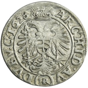 Śląsk, Panowanie habsburskie, Ferdynand II, 3 Krajcary Wrocław 1628 HR