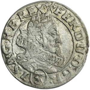 Śląsk, Panowanie habsburskie, Ferdynand II, 3 Krajcary Wrocław 1630 HR