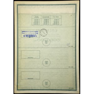 60% Wewnętrzna Pożyczka Państwowa 1989, obligacja 500.000 zł