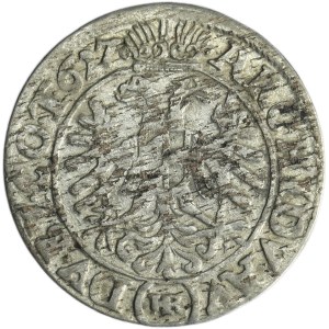 Śląsk, Panowanie habsburskie, Ferdynand II, 3 Krajcary Wrocław 1627 HR