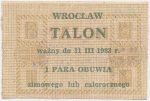 Wroclaw - a voucher for shoes